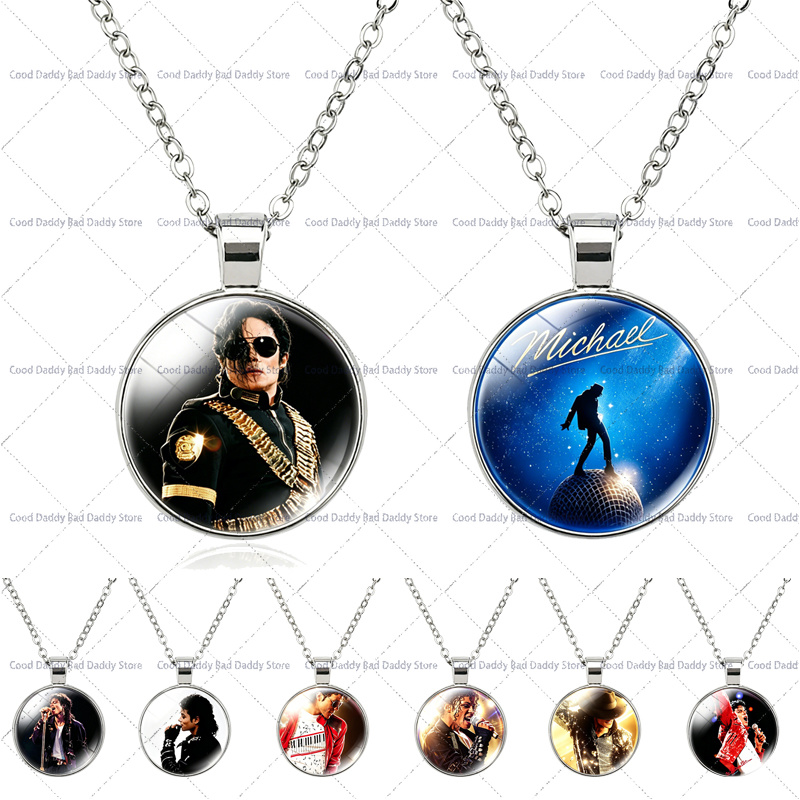 Vintage Fashion Necklace - The King of Pop MJ Michael
