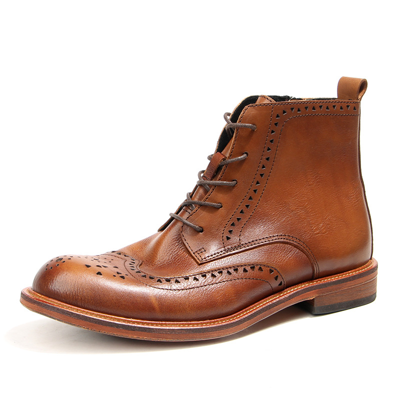 Vintage Fashion Aesthetic - Vintage Mens Ankle Chelsea Boots Luxury