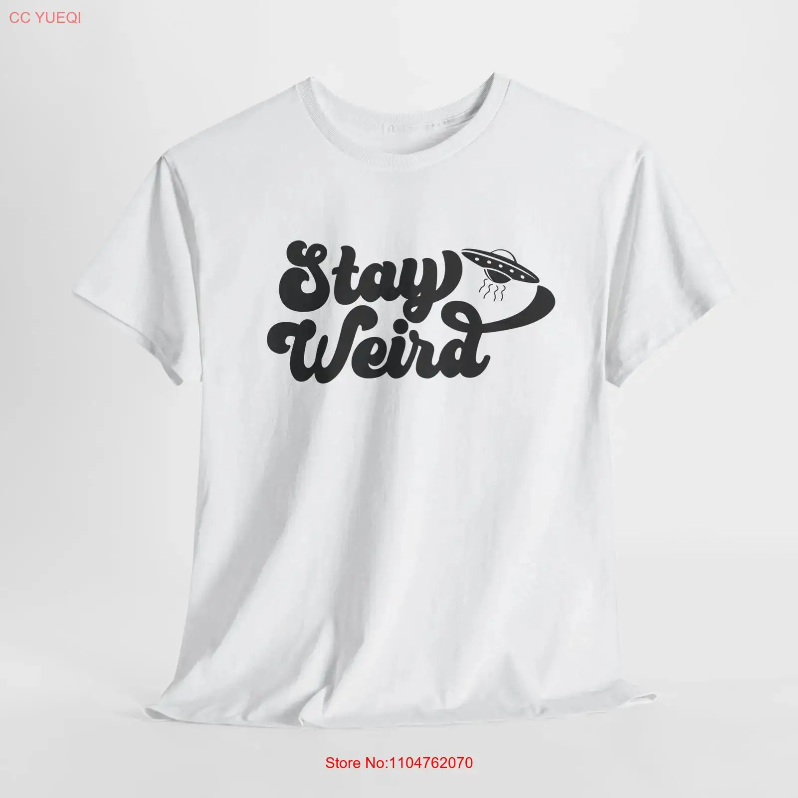 Quirky Vintage Fashion - Quirky Style T Shirt Stay Weird
