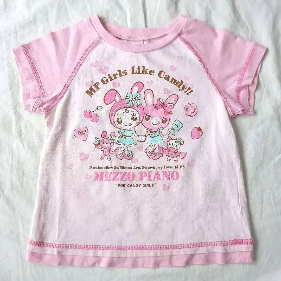 Vintage Kawaii Cute Short Slee - огляд і ціна Vintage Fashion