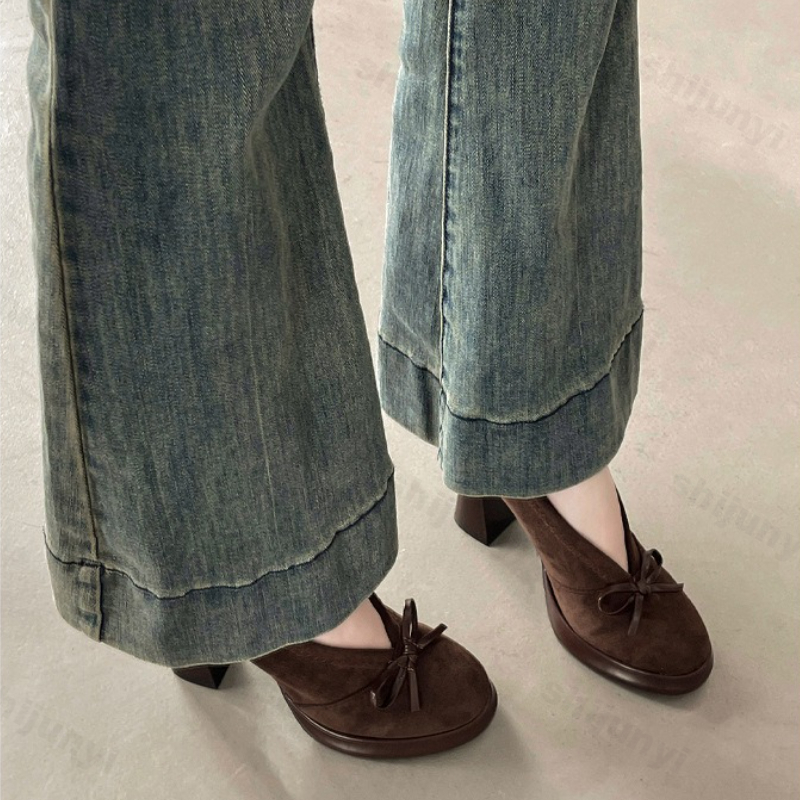 Women's High Heels 2025 Spring - огляд і ціна Vintage Fashion Ladies