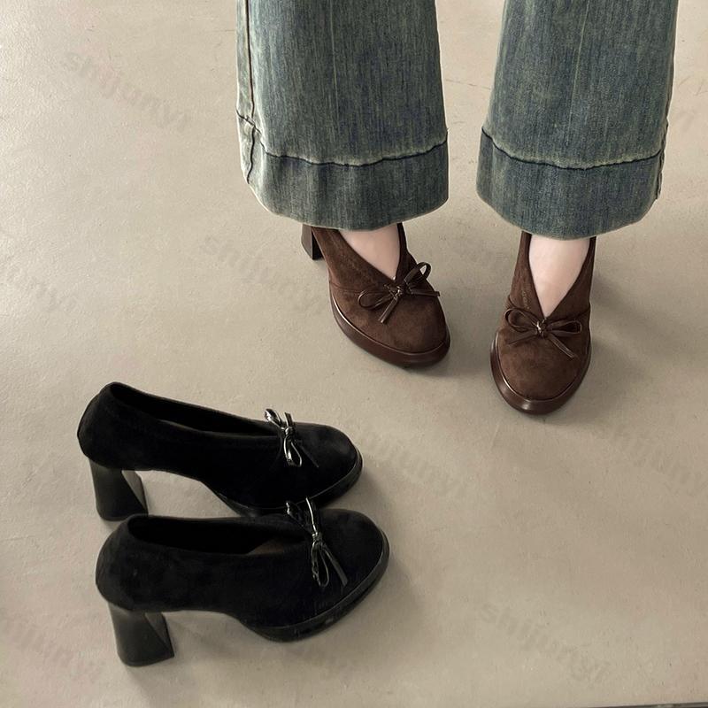 Women's High Heels 2025 Spring - огляд і ціна Vintage Fashion Ladies