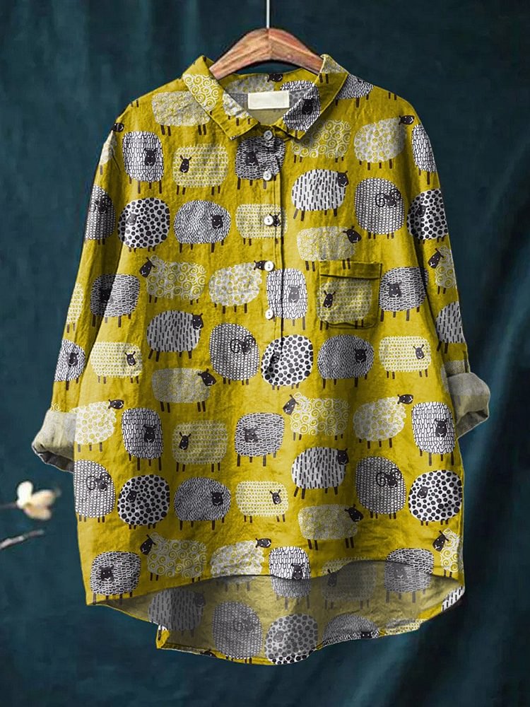 Vintage Lovely Sheep Art Patte - огляд і ціна Vintage Fashion Patterns