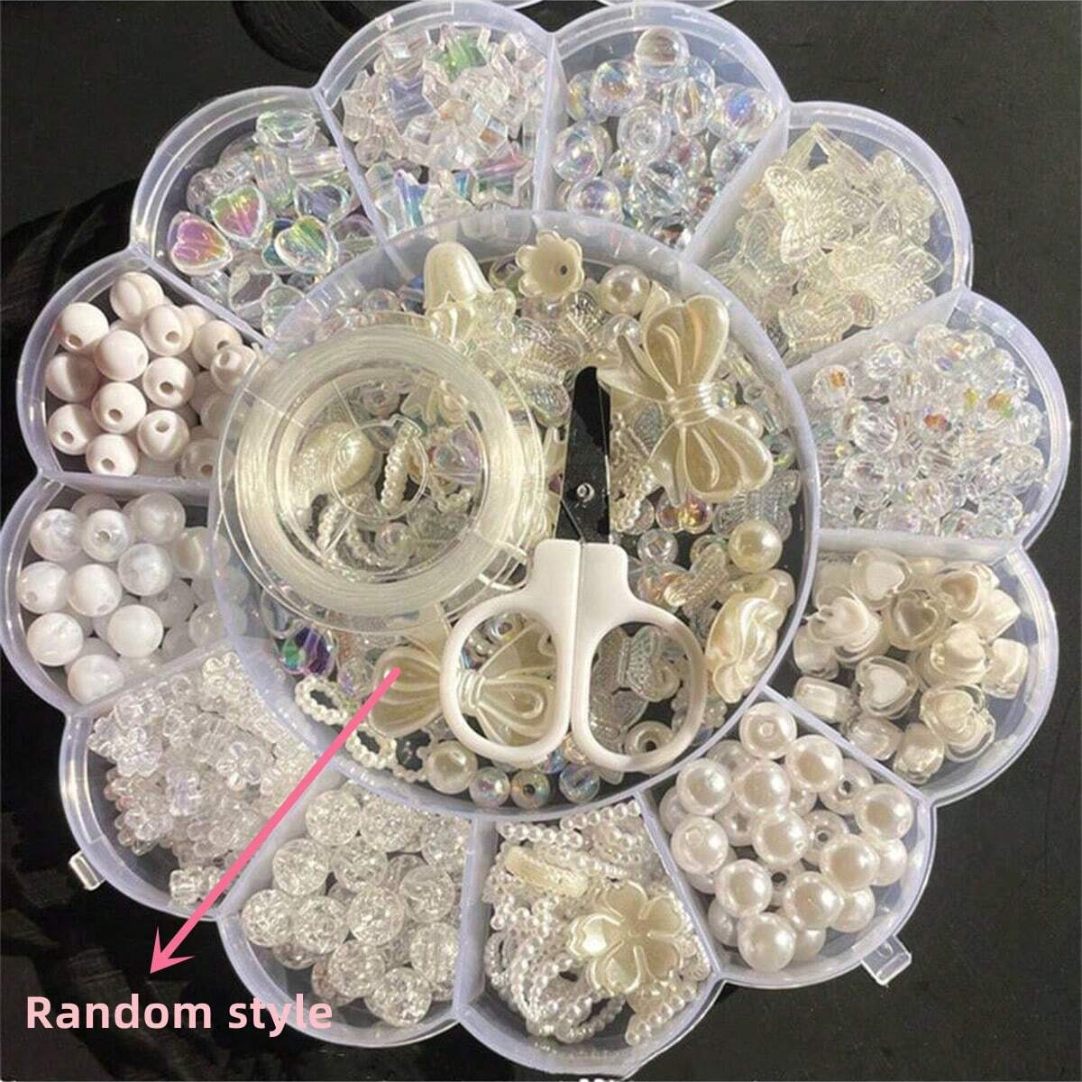 2Set/1Set 13 Grids Acrylic Flo - огляд і ціна Vintage Fashion Necklace