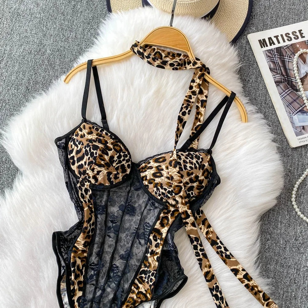 Women Hotsweet V-neck Leopard  - огляд і ціна Vintage Fashion Necklace