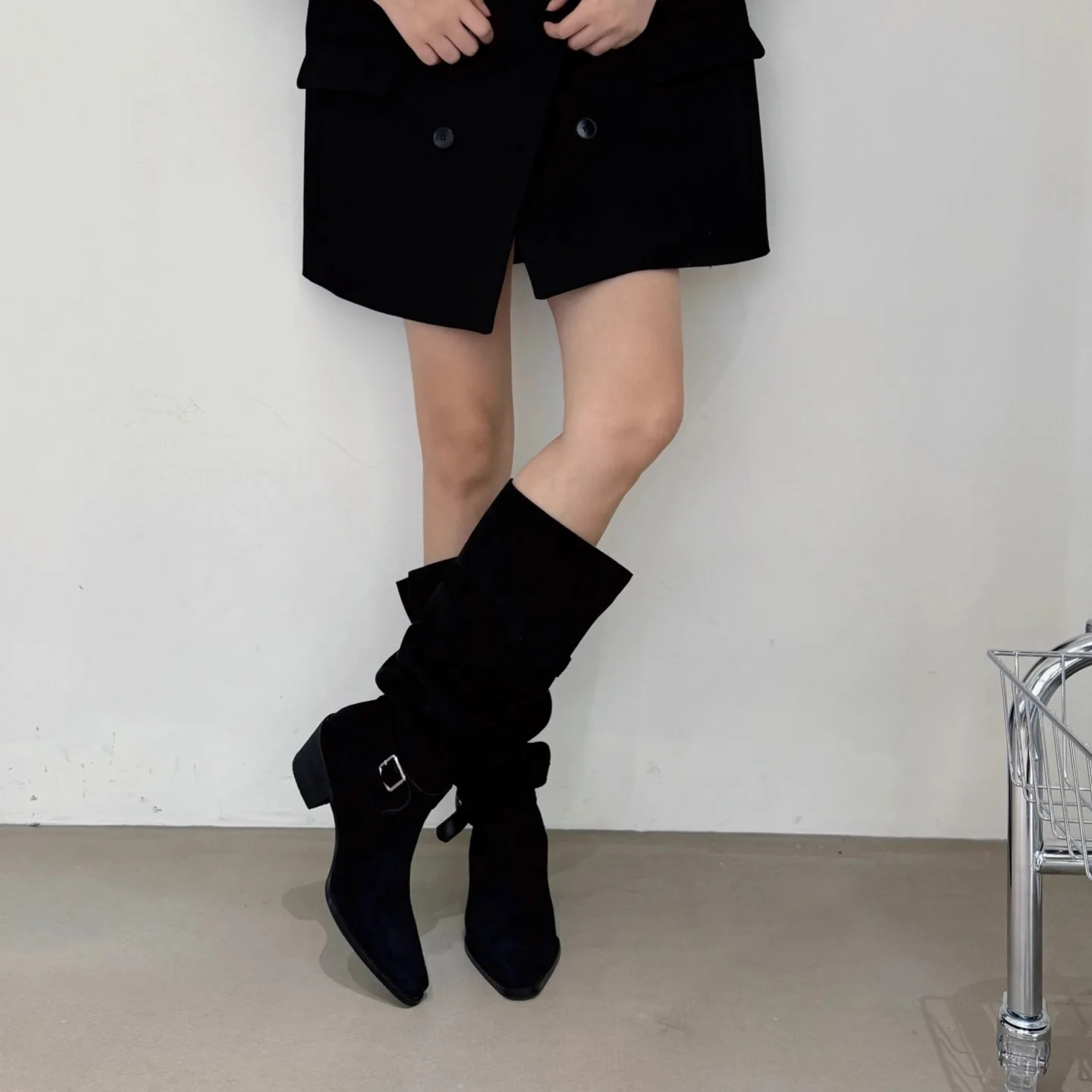 Vintage Suede Women Trouser Le - огляд і ціна Vintage Fashion Ladies
