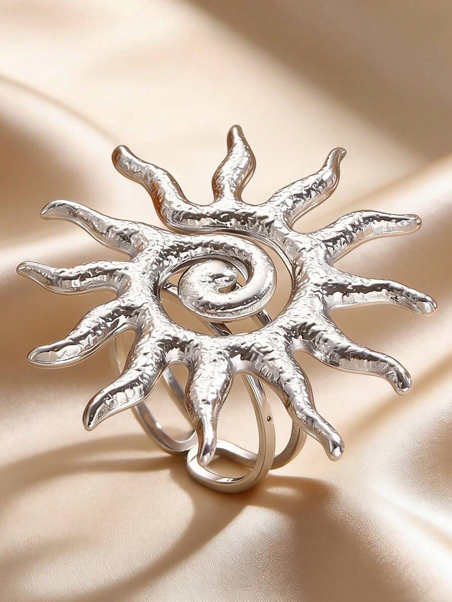 1pc Stainless Steel Sunflower  - огляд і ціна Vintage Fashion Events