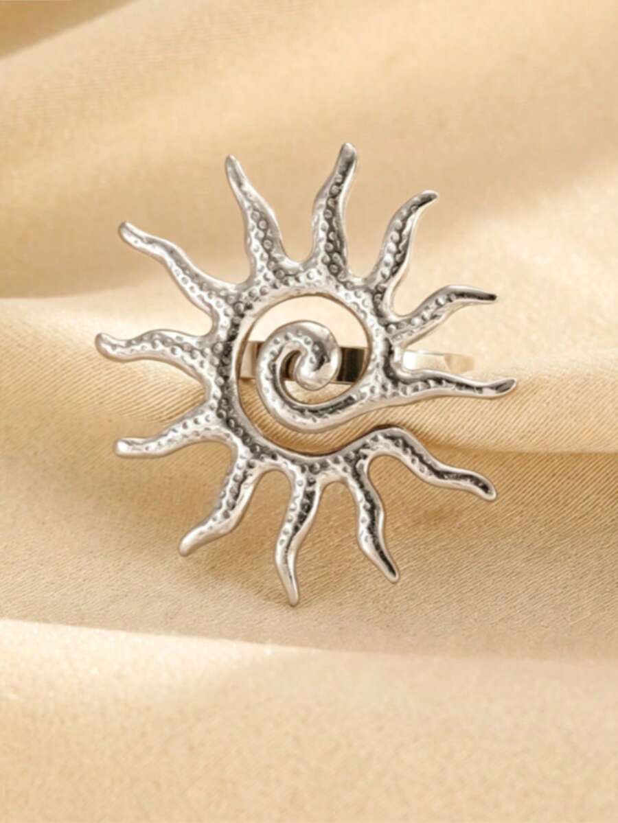 1pc Stainless Steel Sunflower  - огляд і ціна Vintage Fashion Events