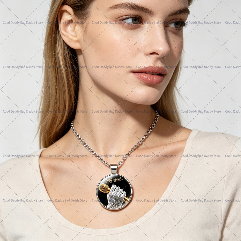 The King of Pop MJ Michael Jac - огляд і ціна Vintage Fashion Necklace