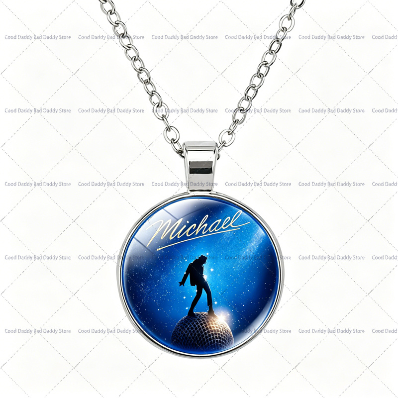 The King of Pop MJ Michael Jac - огляд і ціна Vintage Fashion Necklace