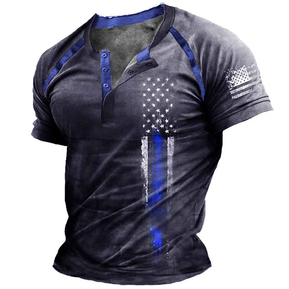 Funny 3D American Flag Print M - огляд і ціна Vintage Fashion Prints
