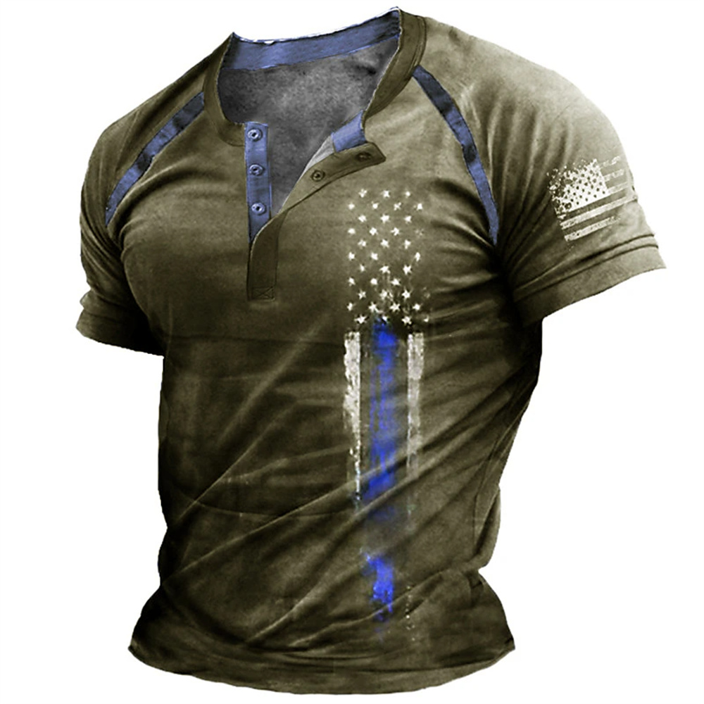 Funny 3D American Flag Print M - огляд і ціна Vintage Fashion Prints