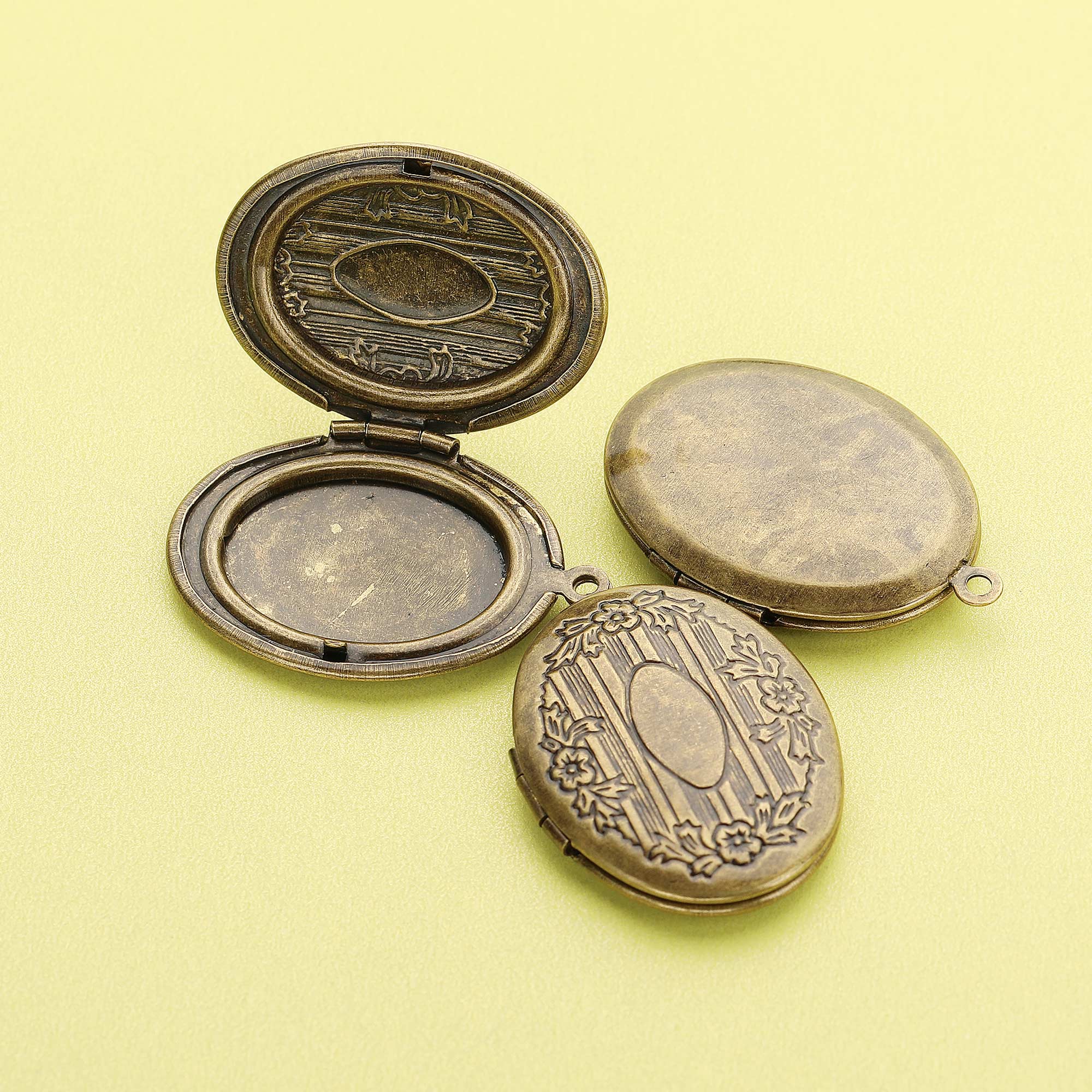 5Pcs 20x30MM Oval Photo Locket - огляд і ціна Vintage Fashion Icons