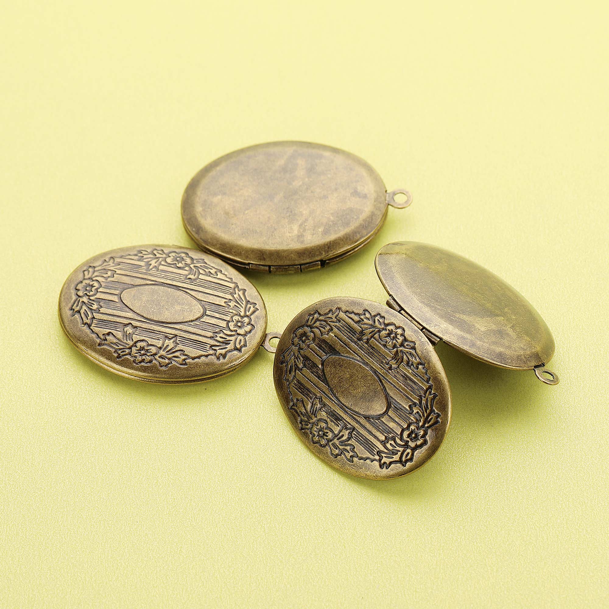 5Pcs 20x30MM Oval Photo Locket - огляд і ціна Vintage Fashion Icons