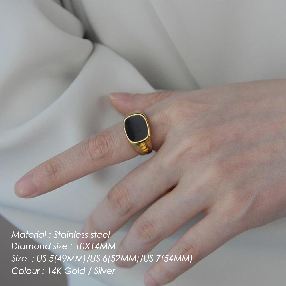 Vintage Chunky Square Shell Ri - огляд і ціна Vintage Fashion Outlet