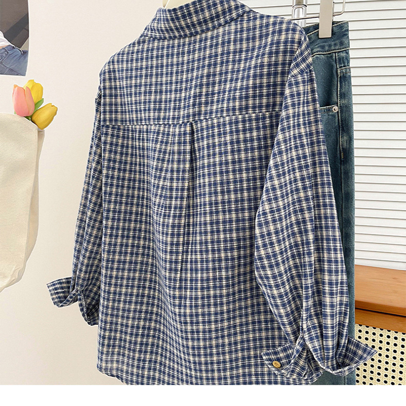 Korean-style Vintage Plaid Shi - огляд і ціна Vintage Fashion