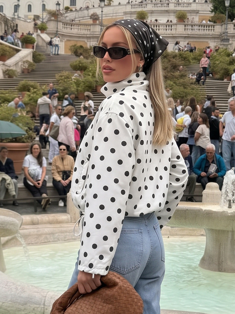 HH Women Fashion Polka Dot Dra - огляд і ціна Vintage Fashion Look