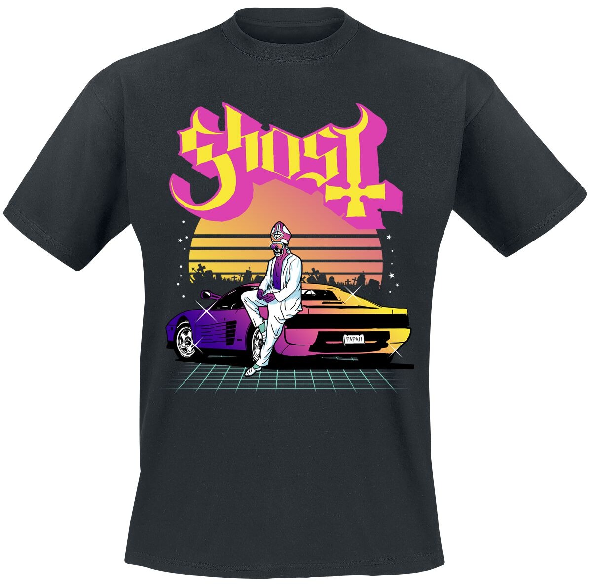 Ghost Vintage Band Logo Print  - огляд і ціна Vintage Fashion Icons
