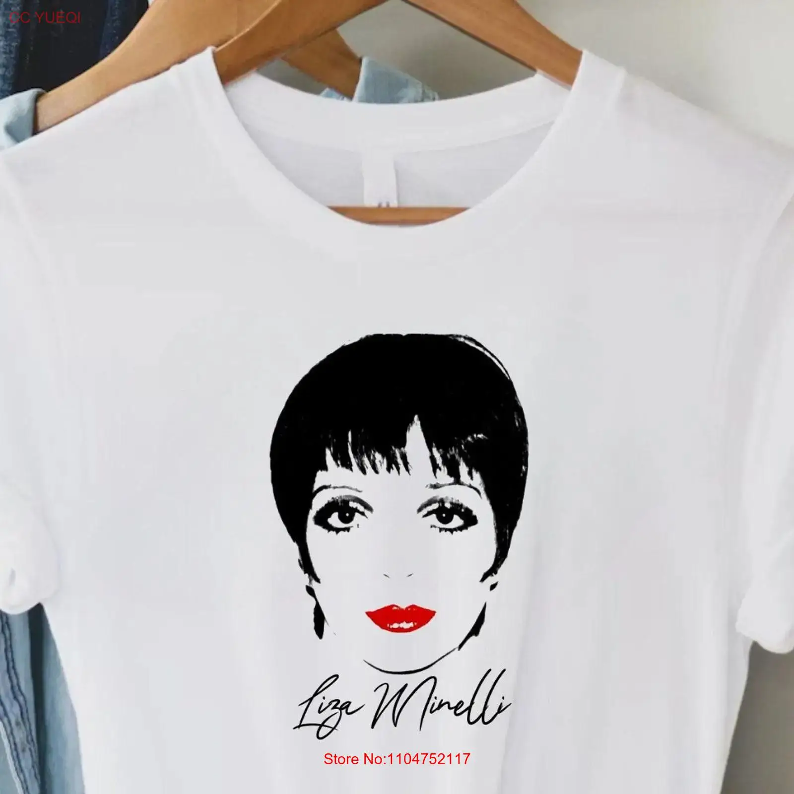Liza Minnelli Iconic T Shirt T - огляд і ціна Vintage Fashion Icons