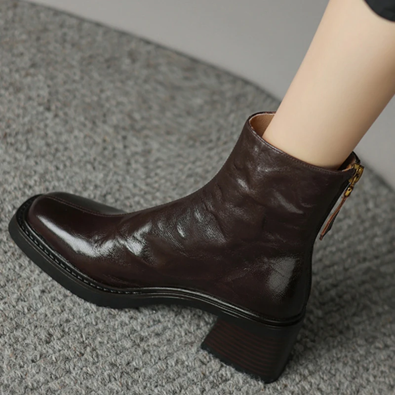 Autumn Vintage Thick Heel Wome - огляд і ціна Vintage Fashion Ladies